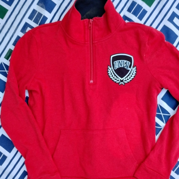 Red Pullover Jacket - Picture 3 of 6
